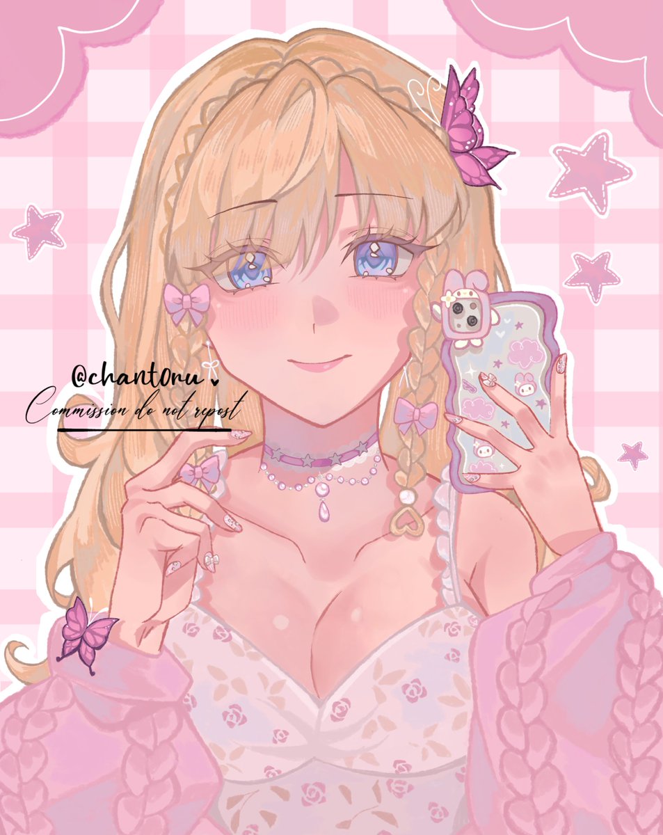 Comission for <a href="/callmehkawaiix/">❄️Serena❄️</a>!

Thank you so much for commissioning me 🌷💕

#comissionsopen #comission #art #digitalart