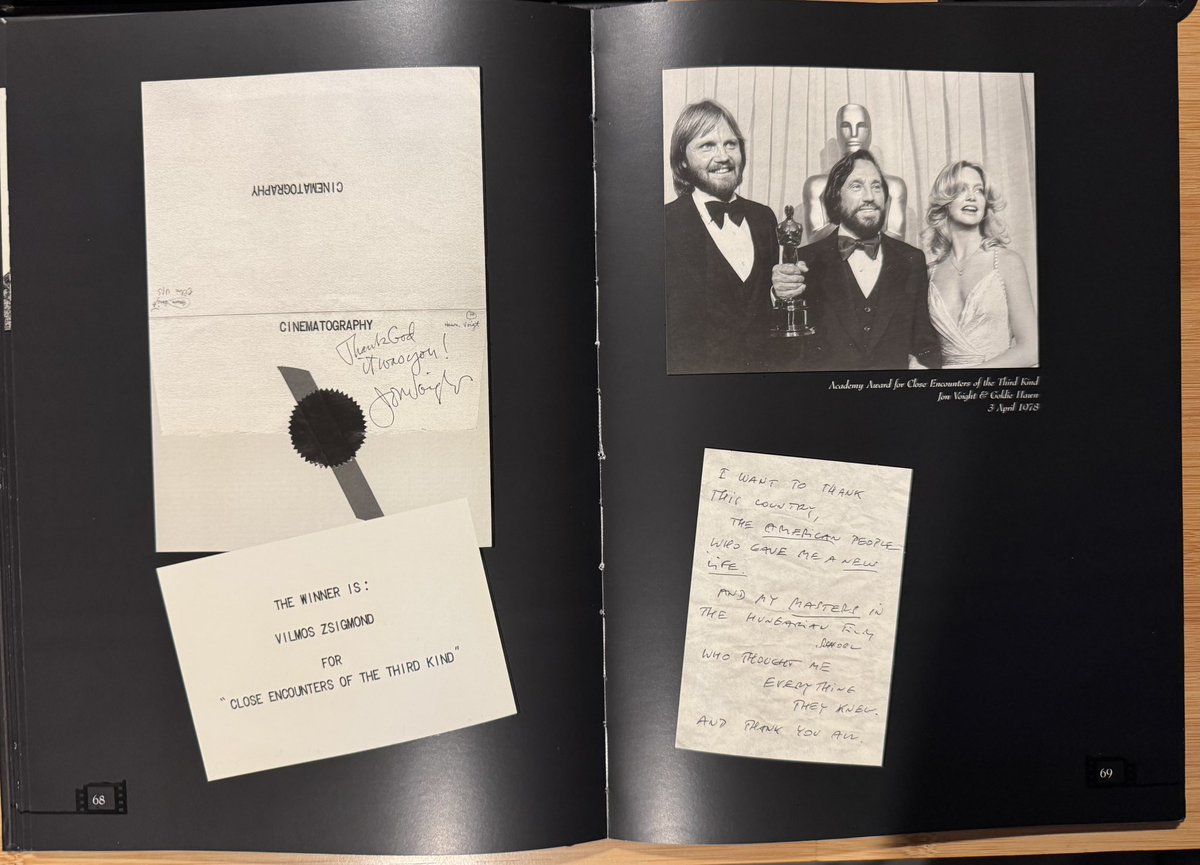 OurCE3K's tweet image. Got an incredible bound book celebrating the work of Vilmos Zsigmond produced when he won a lifetime achievement award! #vilmoszsigmond #closeencountersofthethirdkind #closeencounters #ce3k #stevenspielberg