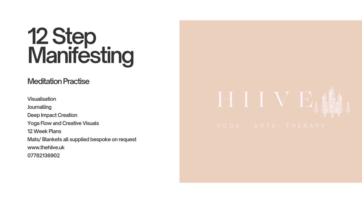 Dream big and manifest bigger! 🌟 Join us for the 12 Step Manifesting workshop on July 18th, led by Sophie Bickerdike. Don’t miss out on the chance to make your dreams a reality! Book your spot: wix.to/2n91tWM #Manifestation #Harrogate #LifeGoals