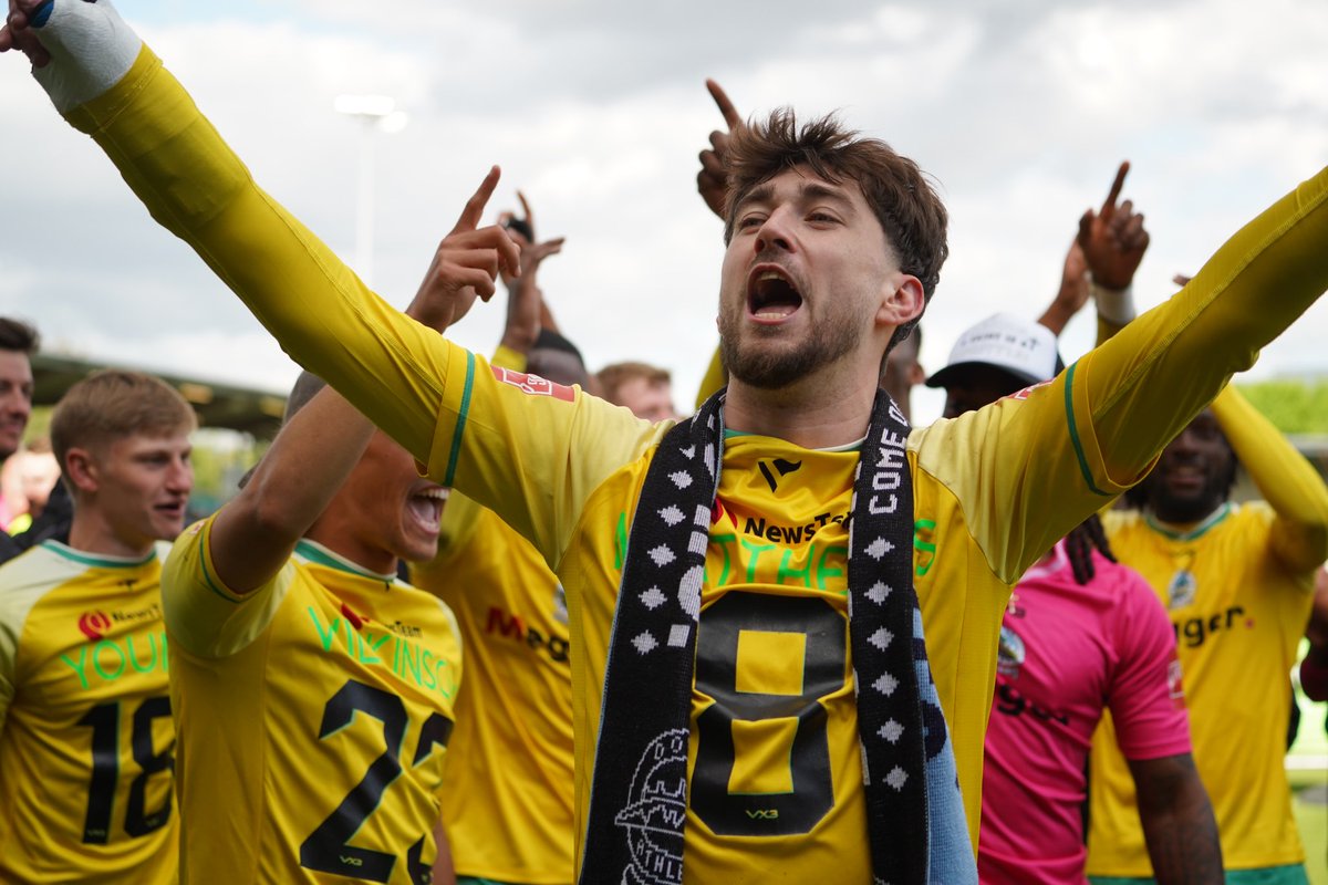 Alfie Matthews (@alfiematthews19) on Twitter photo PROMOTION✅ 27 Goal Contributions⚽️
What a way to end an unreal season with some of the best people I’ve EVER met! I have found my smile back and that’s down to everyone at the club and the FANS who have been top all season long! UP THE DOVER🖤🤍 LOVE YOU ALL ❤️🔥<a href="/DoverAthletic/">Dover Athletic FC</a> PROMOTION✅ 27 Goal Contributions⚽️
What a way to end an unreal season with some of the best people I’ve EVER met! I have found my smile back and that’s down to everyone at the club and the FANS who have been top all season long! UP THE DOVER🖤🤍 LOVE YOU ALL ❤️🔥<a href="/DoverAthletic/">Dover Athletic FC</a>