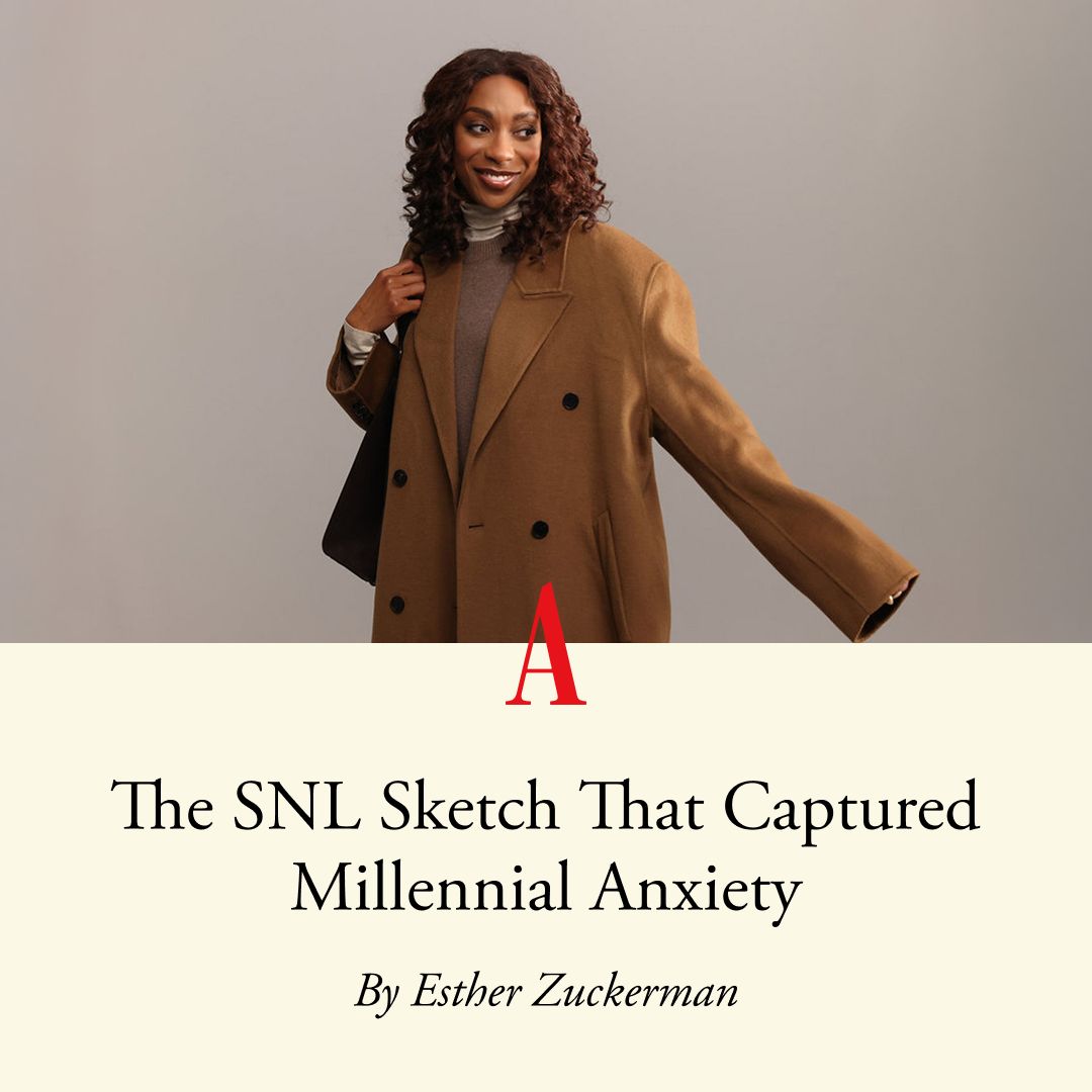 The Atlantic (@theatlantic) on Twitter photo Last night’s “Saturday Night Live,” hosted by Quinta Brunson, envisioned the perfect fashion brand for anxious Millennial women: “Forever 31.” Read <a href="/ezwrites/">Esther Zuckerman</a>: theatln.tc/NCylioCJ Last night’s “Saturday Night Live,” hosted by Quinta Brunson, envisioned the perfect fashion brand for anxious Millennial women: “Forever 31.” Read <a href="/ezwrites/">Esther Zuckerman</a>: theatln.tc/NCylioCJ