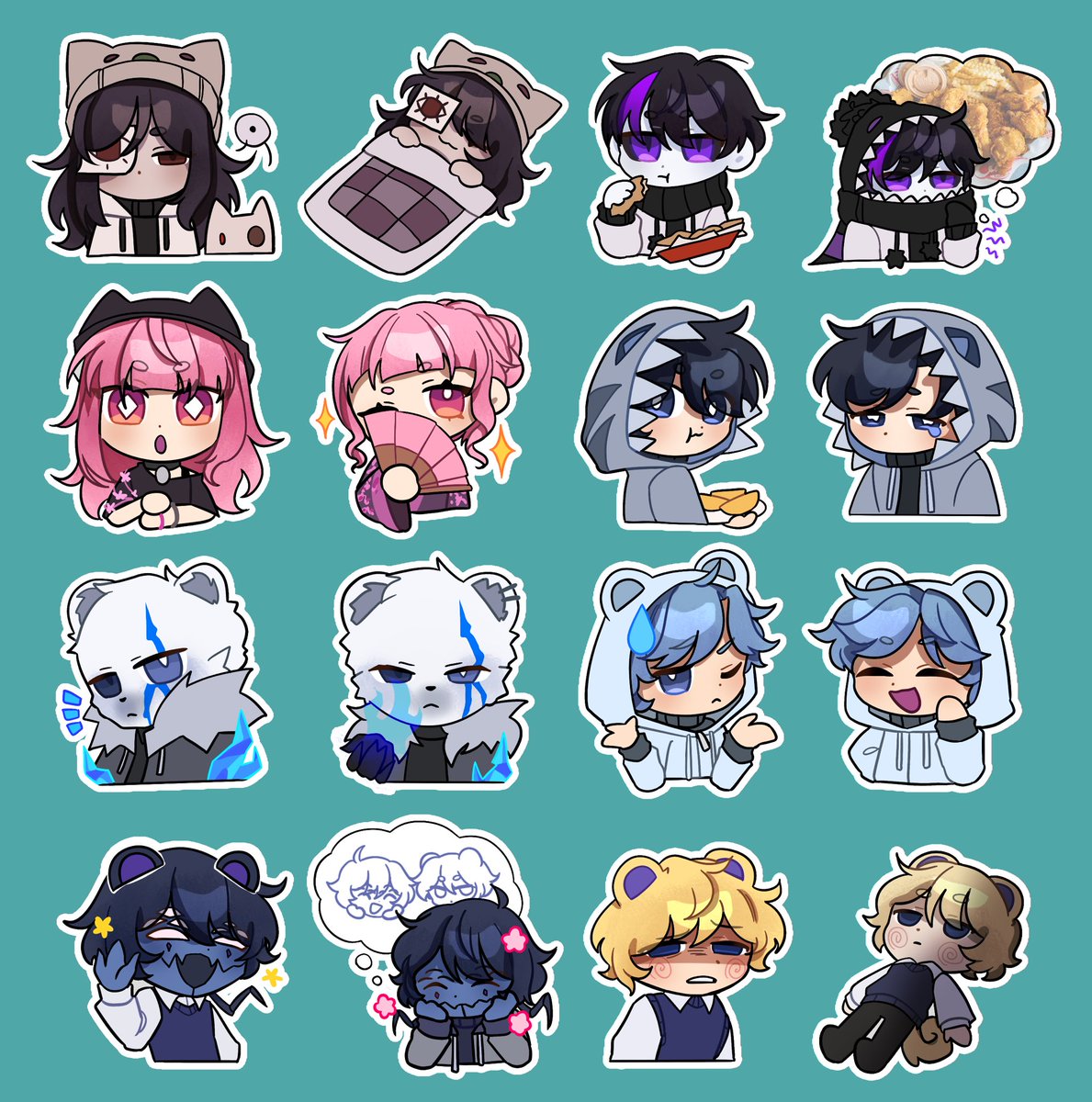 (2/2) of #mcsr chibis completed :3