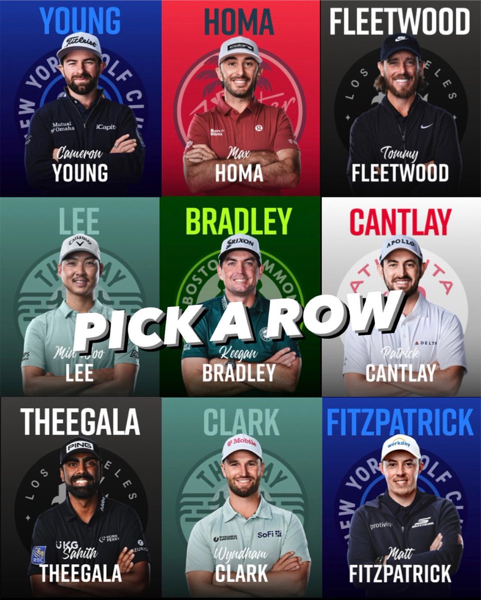 TGL (@tgl) on Twitter photo Which row is most likely to produce a winner at this weekβs <a href="/TruistChamp/">Truist Championship</a>? Which row is most likely to produce a winner at this weekβs <a href="/TruistChamp/">Truist Championship</a>?
