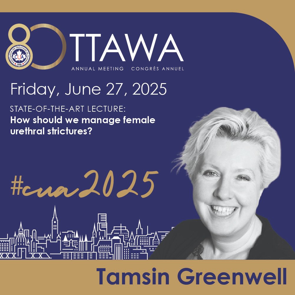 Canadian Urological Association (@canurolassoc) on Twitter photo #CUA25 Sci Pro chairs, Monica Farcas <a href="/UofTUrology/">Univ of Toronto Urology</a> & <a href="/masonrossj/">Ross J Mason</a> have lined up an impressive list of experts for this year’s program. We begin on Friday June 27 with: <a href="/anorth21/">Amanda North</a> <a href="/PelvicMedicine/">Dr. Benjamin Brucker</a> <a href="/BEkidneystone/">Brian Eisner</a> <a href="/TamsinGreenwel1/">Tamsin Greenwell</a>
For details: cuameeting.org/program/ #CUA25 Sci Pro chairs, Monica Farcas <a href="/UofTUrology/">Univ of Toronto Urology</a> & <a href="/masonrossj/">Ross J Mason</a> have lined up an impressive list of experts for this year’s program. We begin on Friday June 27 with: <a href="/anorth21/">Amanda North</a> <a href="/PelvicMedicine/">Dr. Benjamin Brucker</a> <a href="/BEkidneystone/">Brian Eisner</a> <a href="/TamsinGreenwel1/">Tamsin Greenwell</a>
For details: cuameeting.org/program/