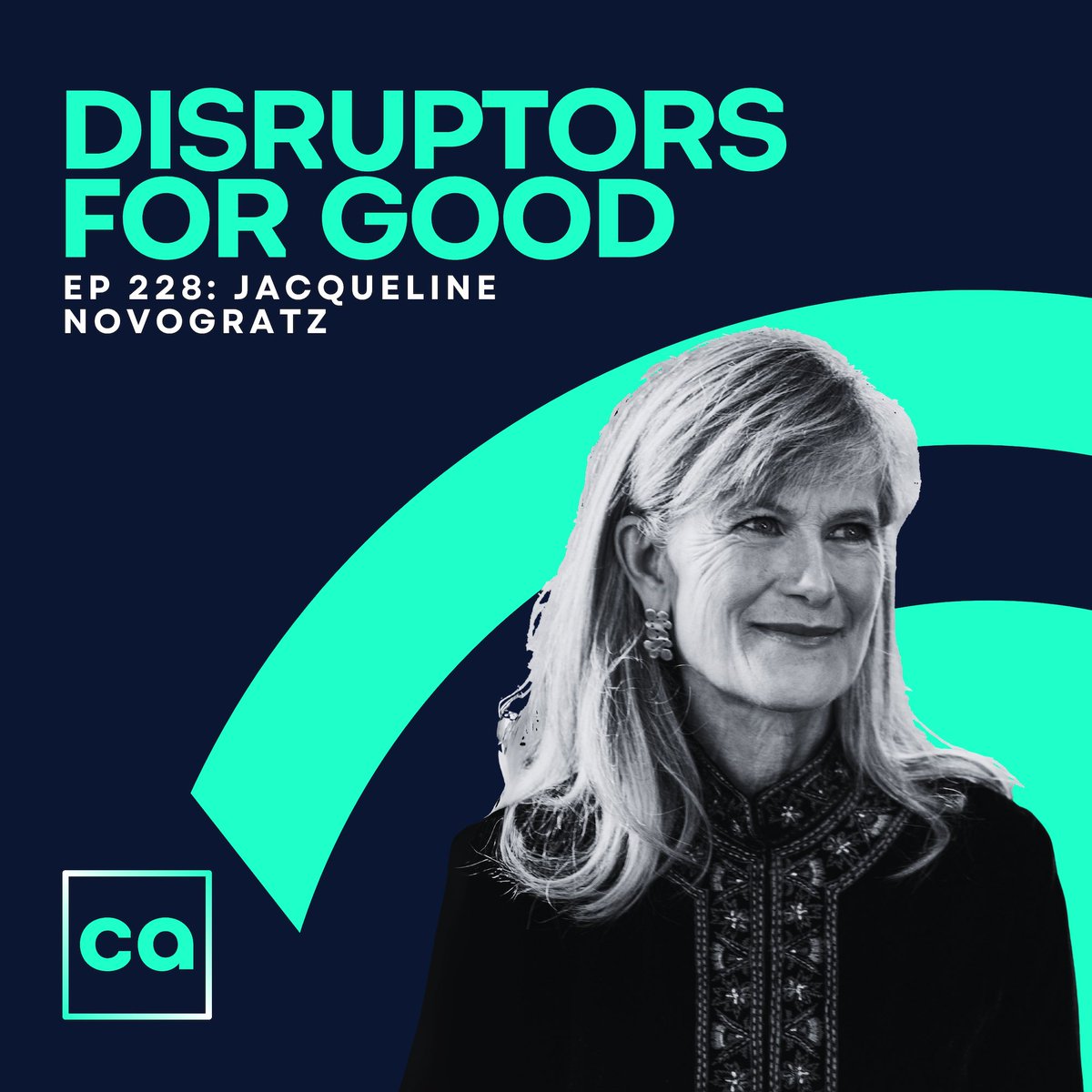 In episode 228 of the Disruptors for GOOD podcast, I had the honor of speaking with <a href="/jnovogratz/">Jacqueline Novogratz</a>, Founder &amp; CEO of <a href="/Acumen/">Acumen</a>, about her remarkable journey from international banking to transforming the way we tackle global poverty.