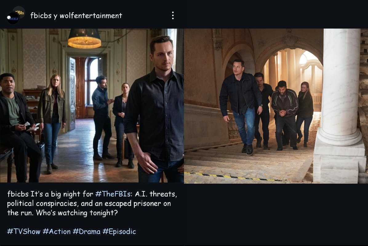 Ocelotl_Mx's tweet photo. Repost. . .
🤳
@fbicbs  ©

#FBITuesdays
#FBIInternational #JesseLeeSoffer #JLS #INT420 #SeriesFinale
#AgentWesleyMitchell #JesseFBIEra
#WesleyMitchell #WesMitchell #FlyTeam✈️
#FBIFam #TheFBIs #LifeAfterPD https://t.co/mEvMhX31TG