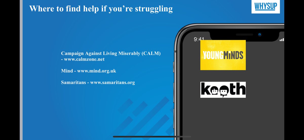 Another inspirational session from Mark and the Whysup team. Mark was talking to Y11 to support them with mental health strategies as they begin their exams ⁦⁦<a href="/whysupofficial/">WHYSUP™</a>⁩