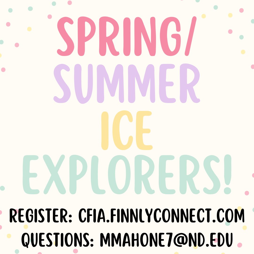 NDCFIA's tweet image. We are offering Spring/Summer Ice Explorers sessions! This class is for 2-3 year olds who are interested in learning how to skate. We start by doing some exercises in our skates off the ice, with the ultimate goal of getting on the ice! #iceskating