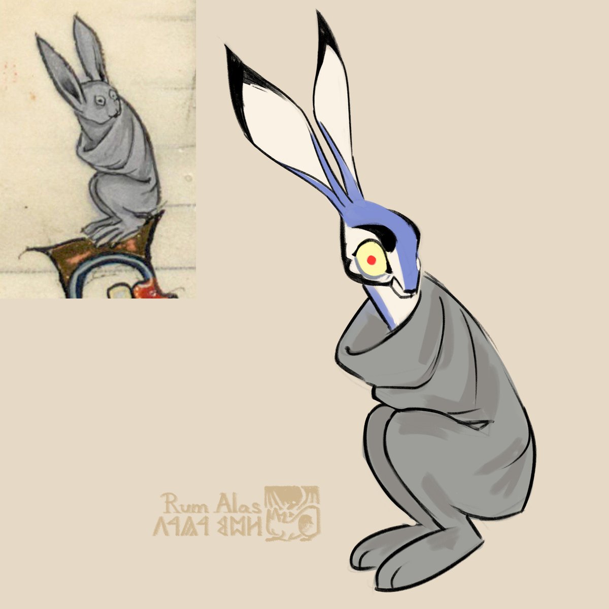 Ladies and Gentlemen, Judas Iscariot from Judas Iscariot as medival rabbits. Thank you.

#judasiscariot
