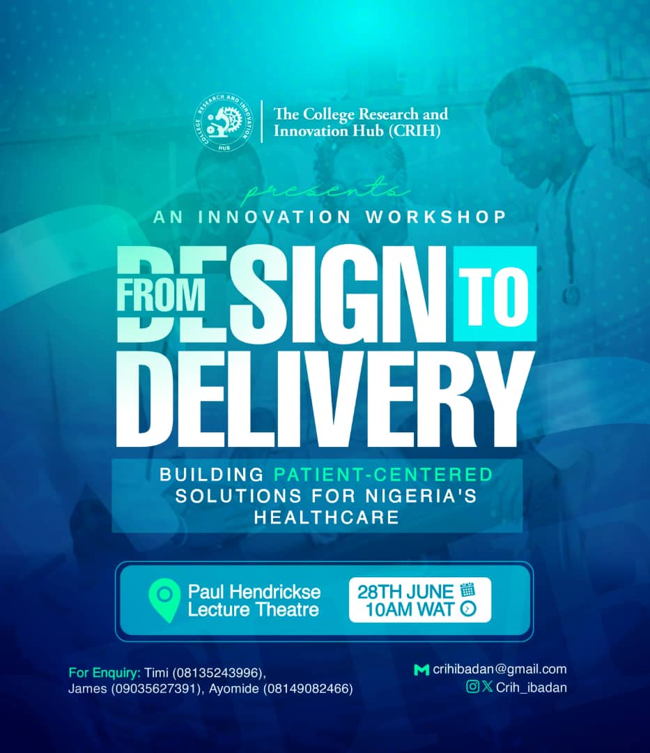 INTRODUCING THE CRIH INNOVATION WORKSHOP
With Africa facing a growing storm of healthcare challenges such as:
- the relentless rise of antimicrobial resistance, 
- the persistent burden of infectious diseases,
-  the silent epidemic of non-communicable diseases