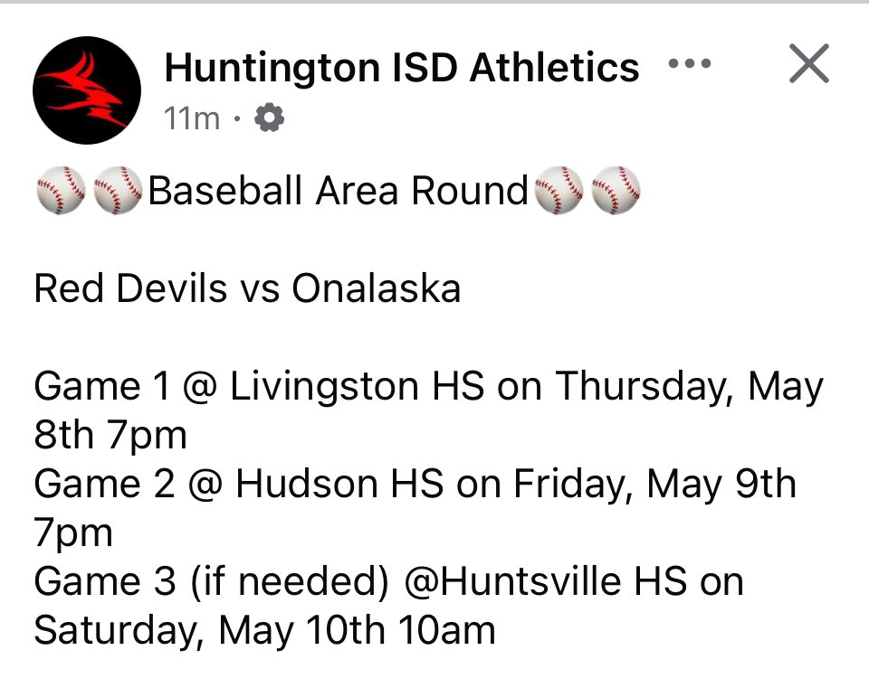 Baseball ⚾️ Round 2