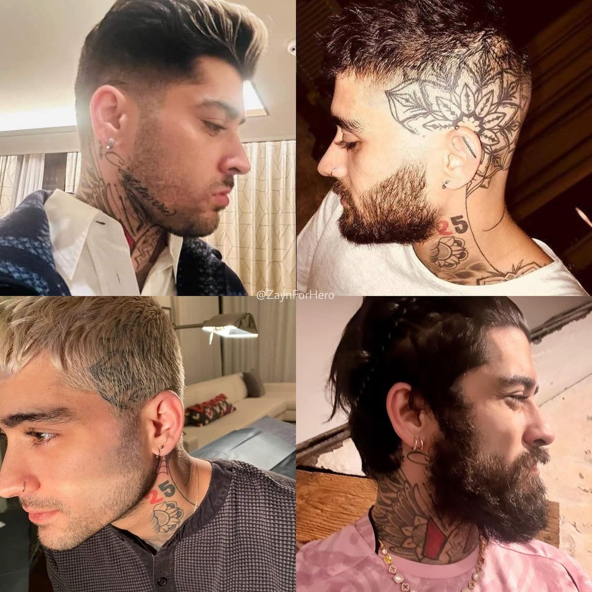 The side profile of Zayn Malik is pure art ✨, image size:1200x1200