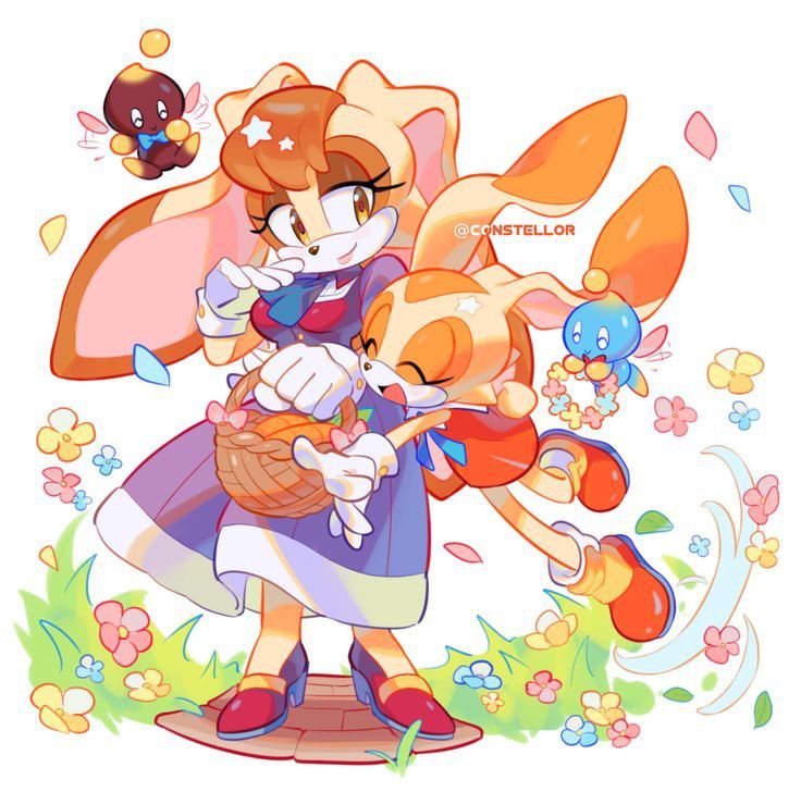 SonicPrime224's tweet image. Happy Mothers Day
ART BY: CONSTELLOR
#SonicTheHedgehog #vanillatherabbit #CreamTheRabbit #MothersDay