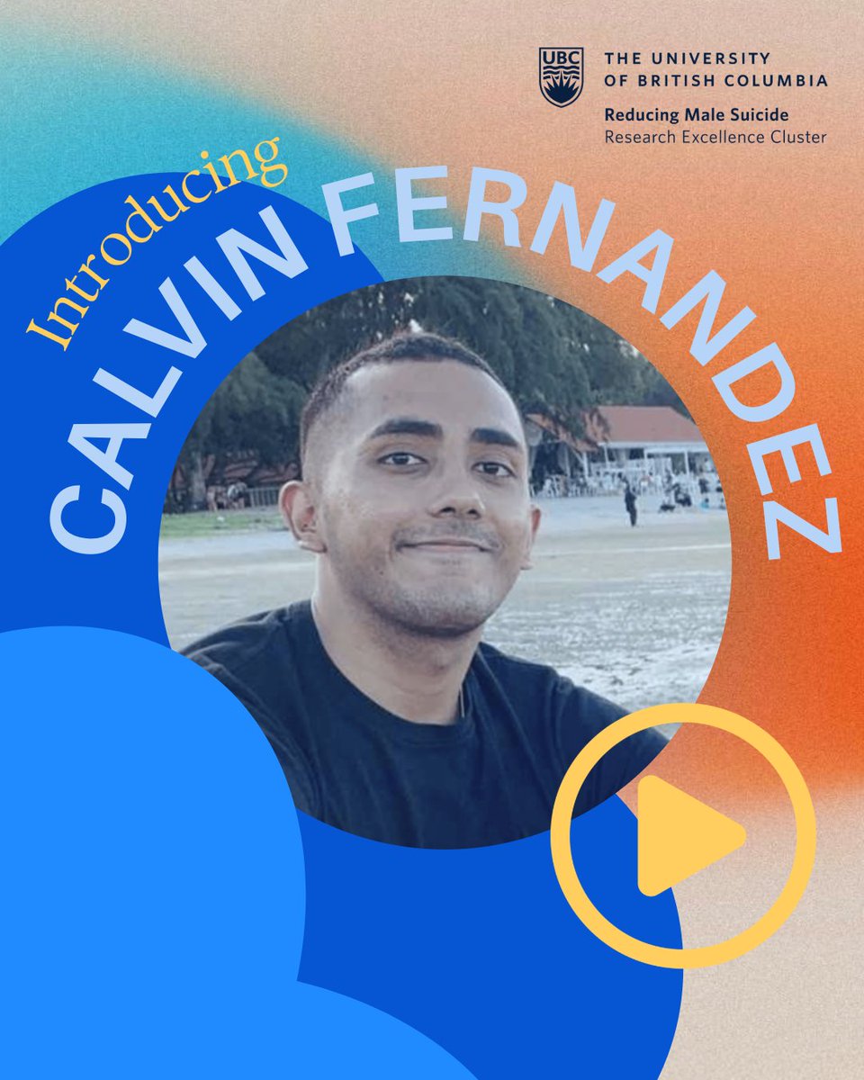 UBC Men’s Health Research Program (@menshealthubc) on Twitter photo 📢 Meet our researcher! 🔍
<a href="/calcfz/">Calvin F (he/him)</a> is a PhD candidate at <a href="/ubcspph/">UBC's School of Population and Public Health</a> & a research assistant <a href="/MensHealthUBC/">UBC Men’s Health Research Program</a>! His research interests lie in the intersections of gender & health, with a focus on improving 2SLGBTQ+ health in 🇨🇦.
Learn about Calvin's work: youtube.com/watch?v=L671O3… 📢 Meet our researcher! 🔍
<a href="/calcfz/">Calvin F (he/him)</a> is a PhD candidate at <a href="/ubcspph/">UBC's School of Population and Public Health</a> & a research assistant <a href="/MensHealthUBC/">UBC Men’s Health Research Program</a>! His research interests lie in the intersections of gender & health, with a focus on improving 2SLGBTQ+ health in 🇨🇦.
Learn about Calvin's work: youtube.com/watch?v=L671O3…