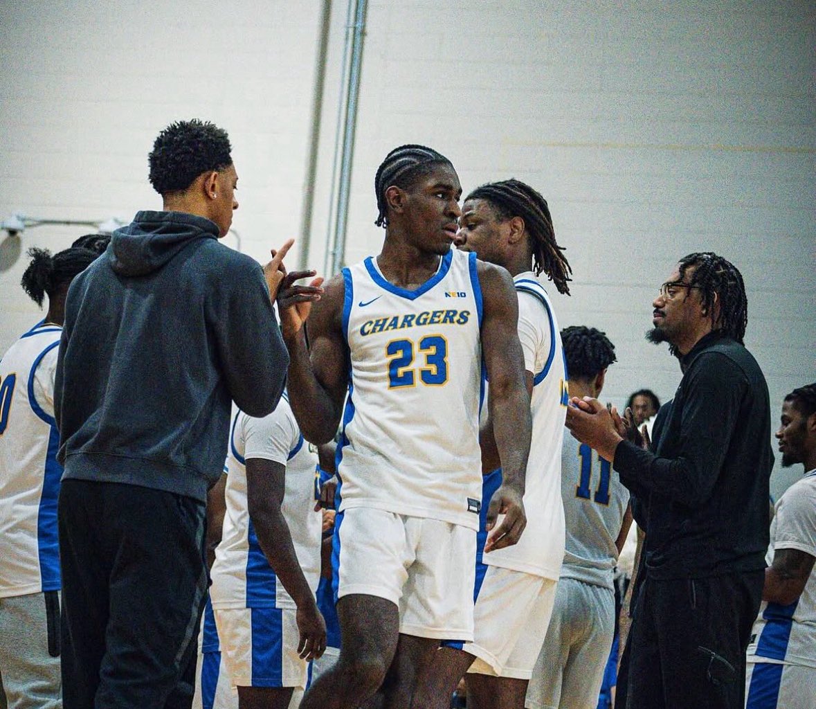 New England Recruiting Report NERRHoops (@nerrhoops) on Twitter photo Najimi George came into the 2023 #E75 College Showcase with a growing reputation in the area.
The <a href="/UNewHavenMBB/">New Haven Men’s Basketball</a> freshman stood out in front of his future HC at the Elite 75, and ultimately made an appearance on the NE-10 All-Rookie Team this season.
More: Najimi George came into the 2023 #E75 College Showcase with a growing reputation in the area.
The <a href="/UNewHavenMBB/">New Haven Men’s Basketball</a> freshman stood out in front of his future HC at the Elite 75, and ultimately made an appearance on the NE-10 All-Rookie Team this season.
More: