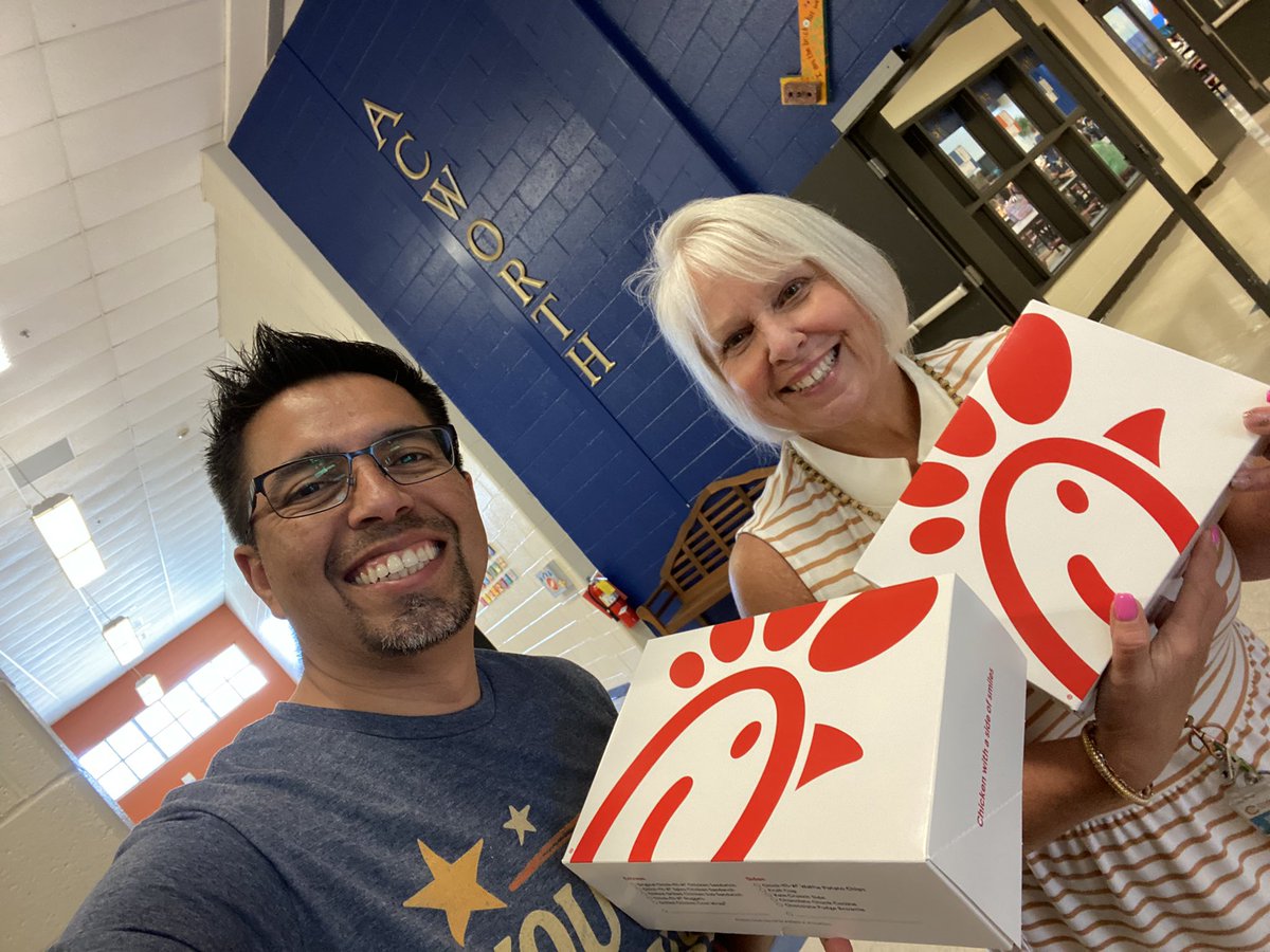 Emanuel Torralba (@emanueltorralba) on Twitter photo We are beyond thankful for <a href="/PiedmontChurch/">Piedmont Church</a> and <a href="/MarlonLongacre/">MarlonLongacre</a> for always partnering up with <a href="/Acworth_ES/">Acworth Elementary</a>!
This time, they treated our staff for Teacher Appreciation Week with CFA! #TeacherAppreciationWeek We are beyond thankful for <a href="/PiedmontChurch/">Piedmont Church</a> and <a href="/MarlonLongacre/">MarlonLongacre</a> for always partnering up with <a href="/Acworth_ES/">Acworth Elementary</a>!
This time, they treated our staff for Teacher Appreciation Week with CFA! #TeacherAppreciationWeek