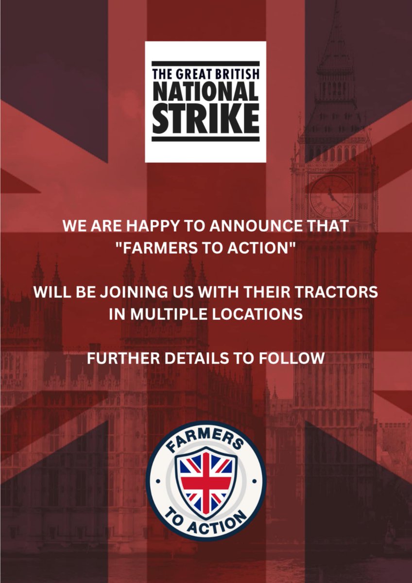 We are happy to announce that <a href="/FarmersToAction/">Farmers To Action</a> will be joining us with their tractors on the 24th of May in multiple locations. 

This is a very busy time of year for them and we are extremely grateful to them for squeezing us into their schedule. 

Please show them plenty of