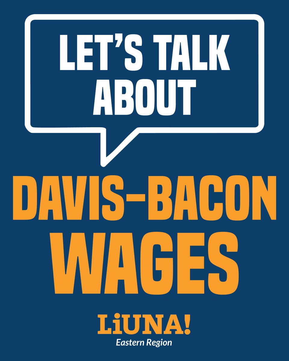 Greater NY LECET (@gnylecet) on Twitter photo 🗣️ Let's talk #DavisBacon w/ <a href="/LIUNA/">LIUNA</a> VP <a href="/whosescity/">Mike Hellstrom</a>, then reply w/ #ProtectOurPay:
"Davis-Bacon's the minimum, local prevailing wage paid to workers on federally-funded construction jobs.
"We're hearing Davis-Bacon could be on the chopping block."
More: liunaeasternregion.org/2025/05/06/dav… 🗣️ Let's talk #DavisBacon w/ <a href="/LIUNA/">LIUNA</a> VP <a href="/whosescity/">Mike Hellstrom</a>, then reply w/ #ProtectOurPay:
"Davis-Bacon's the minimum, local prevailing wage paid to workers on federally-funded construction jobs.
"We're hearing Davis-Bacon could be on the chopping block."
More: liunaeasternregion.org/2025/05/06/dav…