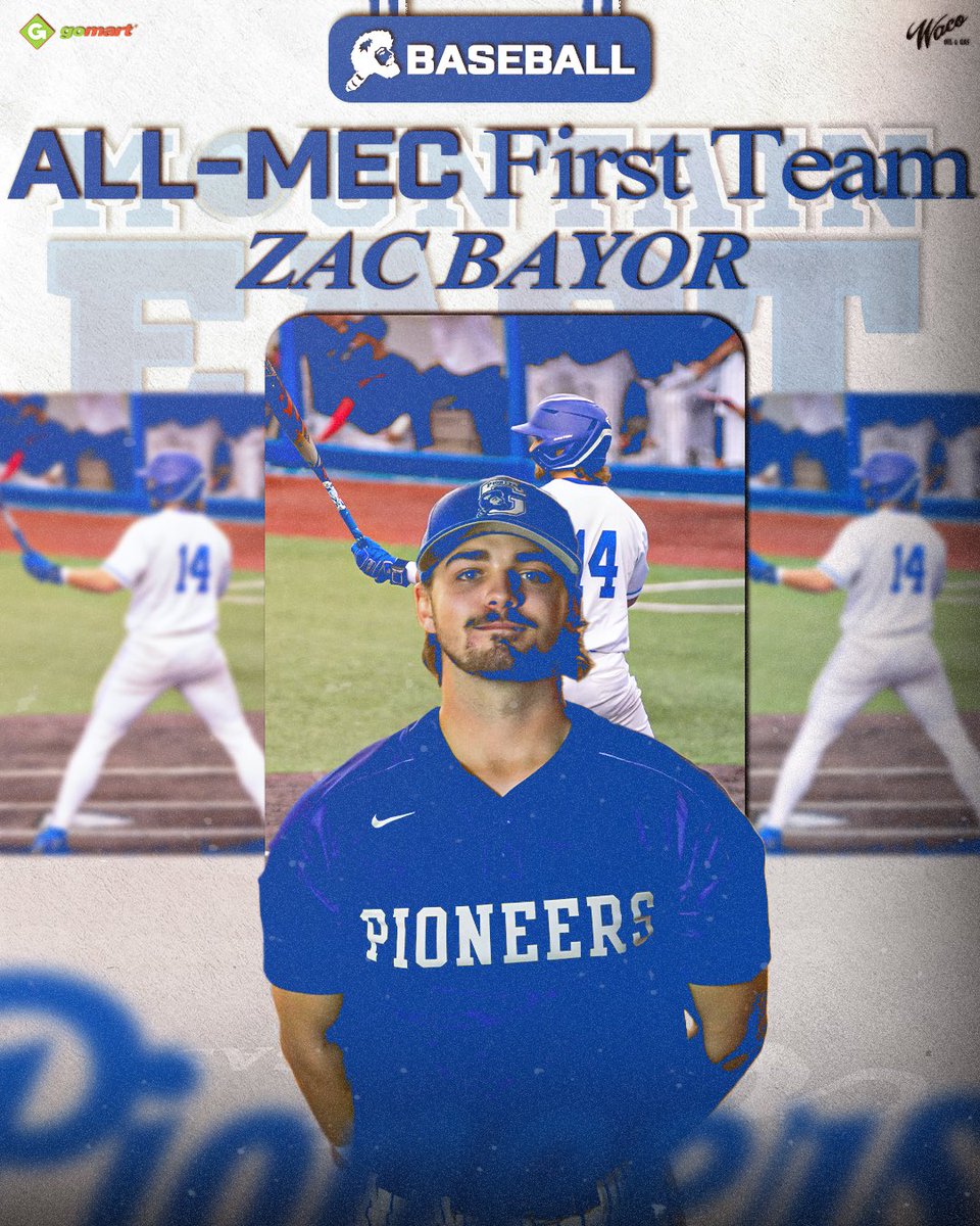 Glenville State University Baseball (@gsu_bsb) on Twitter photo πππ-πππ π
ππππ ππππ!
Zac Bayor has landed on the <a href="/TheMountainEast/">Mountain East Conf.</a> First Team!
ποΈ bit.ly/3GUNn7n
#GoPioneers πππ-πππ π
ππππ ππππ!
Zac Bayor has landed on the <a href="/TheMountainEast/">Mountain East Conf.</a> First Team!
ποΈ bit.ly/3GUNn7n
#GoPioneers