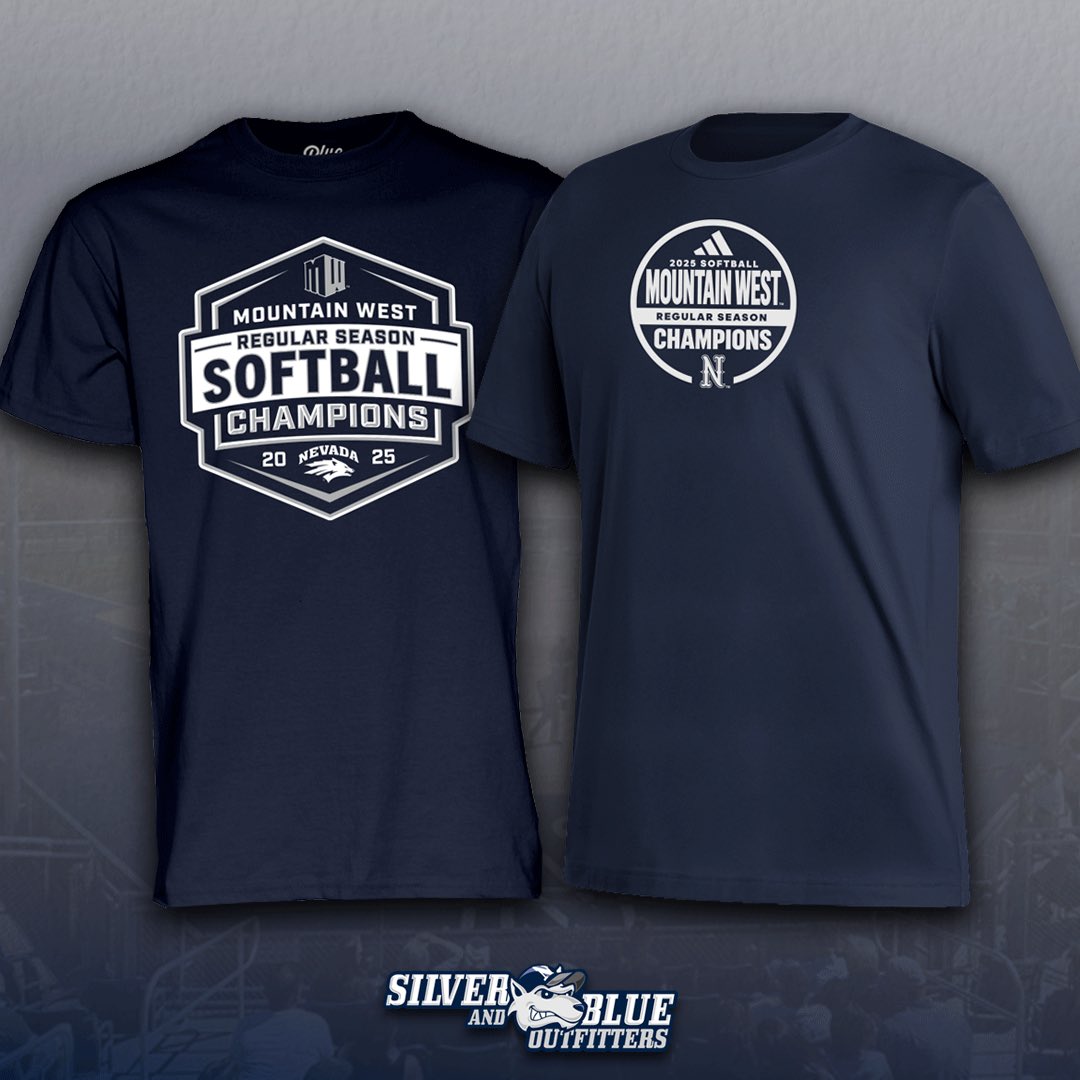 Silver and Blue Outfitters (@sandboutfitters) on Twitter photo A season to be celebrated!🐺🥎
Pick up your <a href="/Nevada_Softball/">Nevada Softball</a> 2025 Mountain West Championship gear!
Available online: silverandblueoutfitters.com/collections/wh…
Available in store on Friday A season to be celebrated!🐺🥎
Pick up your <a href="/Nevada_Softball/">Nevada Softball</a> 2025 Mountain West Championship gear!
Available online: silverandblueoutfitters.com/collections/wh…
Available in store on Friday