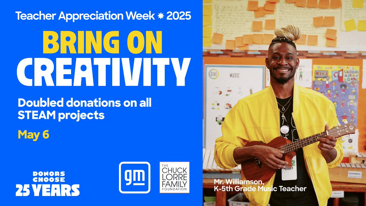 DonorsChoose tweet media