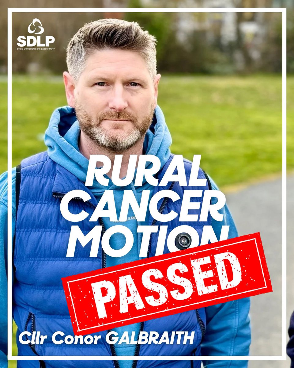 conor_galbraith's tweet image. 🚜 Delighted that my motion backing the ‘Nip it in the Bud’ cancer awareness campaign passed at Council tonight.
Rural communities face real barriers to early diagnosis, and that needs to change.
@FCNcharity