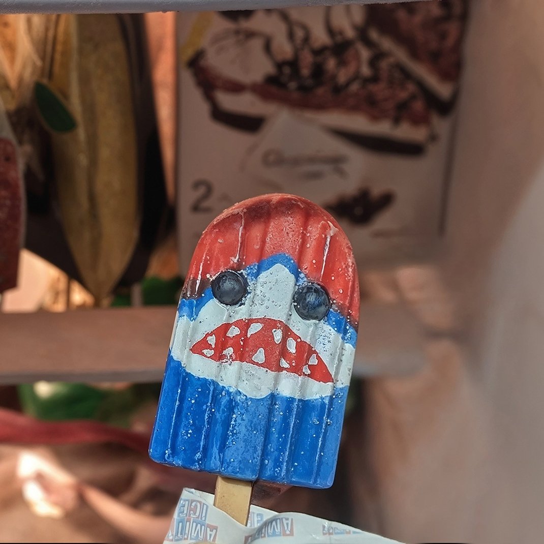 Readful_Things's tweet image. This Amity Ice print is based on a clay &apos;popsicle&apos; I sculpted seven years ago