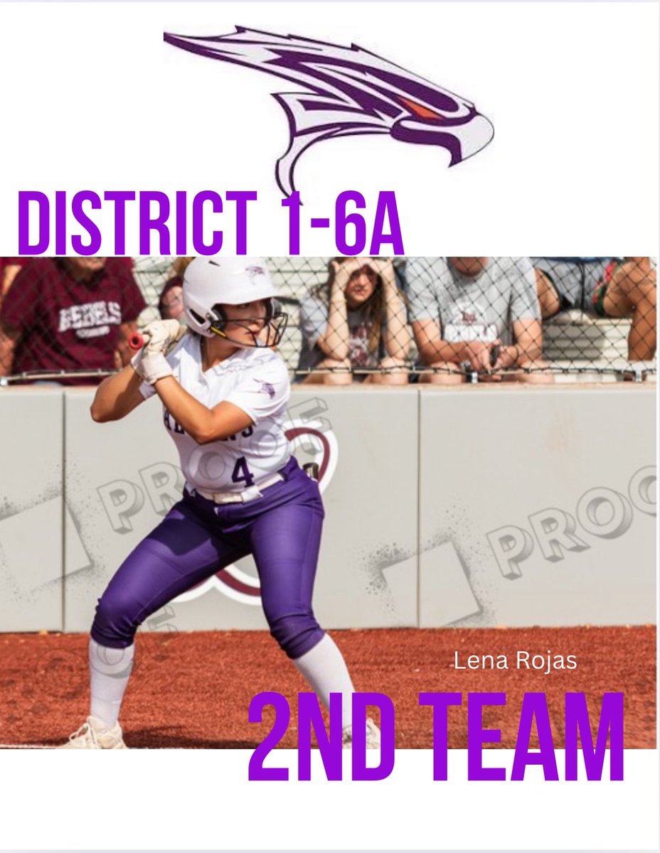 Congrats to Lena Rojas, being selected to 2nd team All-District.  Lena is a 2024-2025 Team Captain, a three year letterman.  She was also selected to the Academic ALL-District Team.