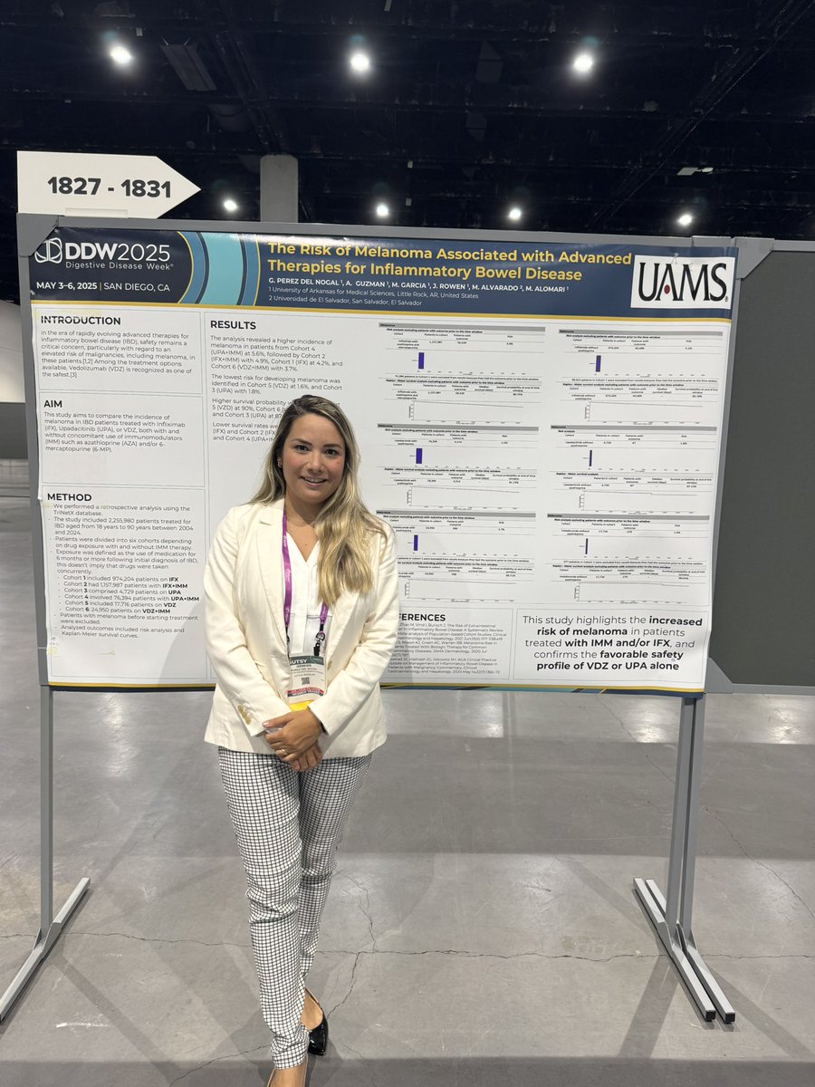 UAMS Division of Gastroenterology & Hepatology (@uams_gihep) on Twitter photo Proud of our fellows who presented their research on the last day of #DDW2025
<a href="/genesisdelnogal/">Genesis DelNogal, MD</a> <a href="/AdalGuzmanMD/">Adal Guzman</a>
<a href="/UAMS_COM/">UAMS College of Medicine</a> Proud of our fellows who presented their research on the last day of #DDW2025
<a href="/genesisdelnogal/">Genesis DelNogal, MD</a> <a href="/AdalGuzmanMD/">Adal Guzman</a>
<a href="/UAMS_COM/">UAMS College of Medicine</a>