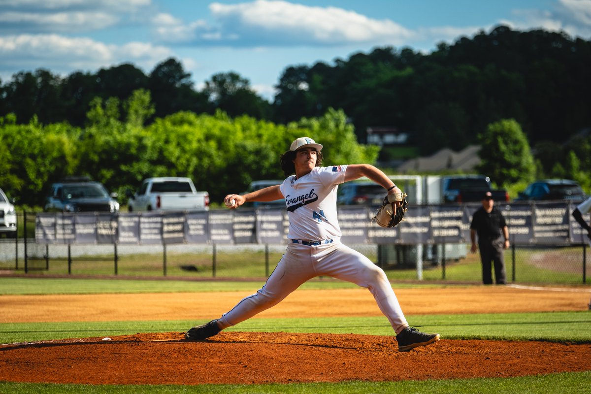 andrewtsimonson's tweet image. Evangel repeated as ACSC baseball champions with a pair of dominant victories over Wiregrass, capping off a 31-3 record with a perfect 13-0 conference mark.

Story/Photos: shelbycountyreporter.com/2025/05/06/eva…