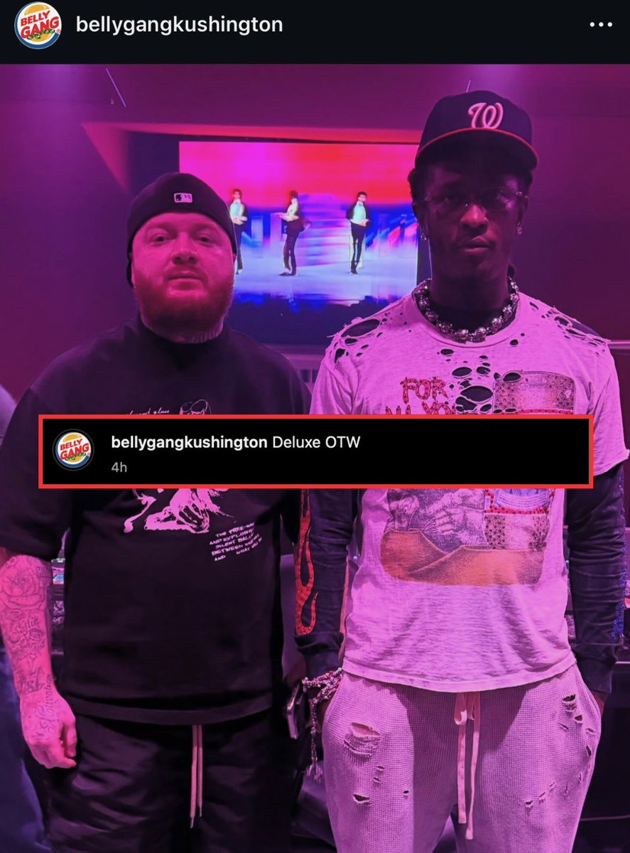 ThuggerDaily's tweet photo. Belly Gang Kushington posts a pic in the studio with Young Thug to tease the deluxe to his debut 👀 https://t.co/pzO5qRhXKQ