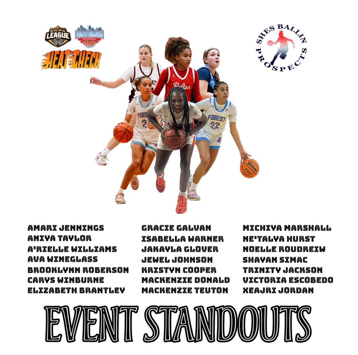 Mackenzie Teuton (@mackenzieteuton) on Twitter photo Thanks for the shout-out, <a href="/SBProspects/">SBProspects</a>! <a href="/JPElite_Girls/">Just Play Elite</a> <a href="/L3_Recruiting/">Coach L3</a>
Standouts from <a href="/ShesBallin/">ShesBallin</a> Heat Check / <a href="/SWIPALEAGUE/">SWIPA LEAGUE</a> Session II: Thanks for the shout-out, <a href="/SBProspects/">SBProspects</a>! <a href="/JPElite_Girls/">Just Play Elite</a> <a href="/L3_Recruiting/">Coach L3</a>
Standouts from <a href="/ShesBallin/">ShesBallin</a> Heat Check / <a href="/SWIPALEAGUE/">SWIPA LEAGUE</a> Session II: