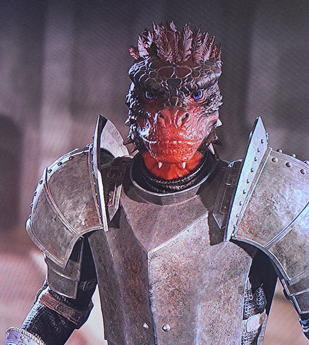 Playing #Oblivionremaster. The character creator makes handsome Scalies.

This sexy guy is my character 😍
The game's been fun and it's a very nice remaster.

#scalieart #scalies #scalie #furryart #furry #furrys #furries