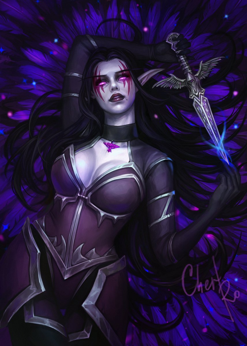 Lea'vune  🪶

For <a href="/danicatxo/">nyx's villain era</a> 
#worldofwarcraft