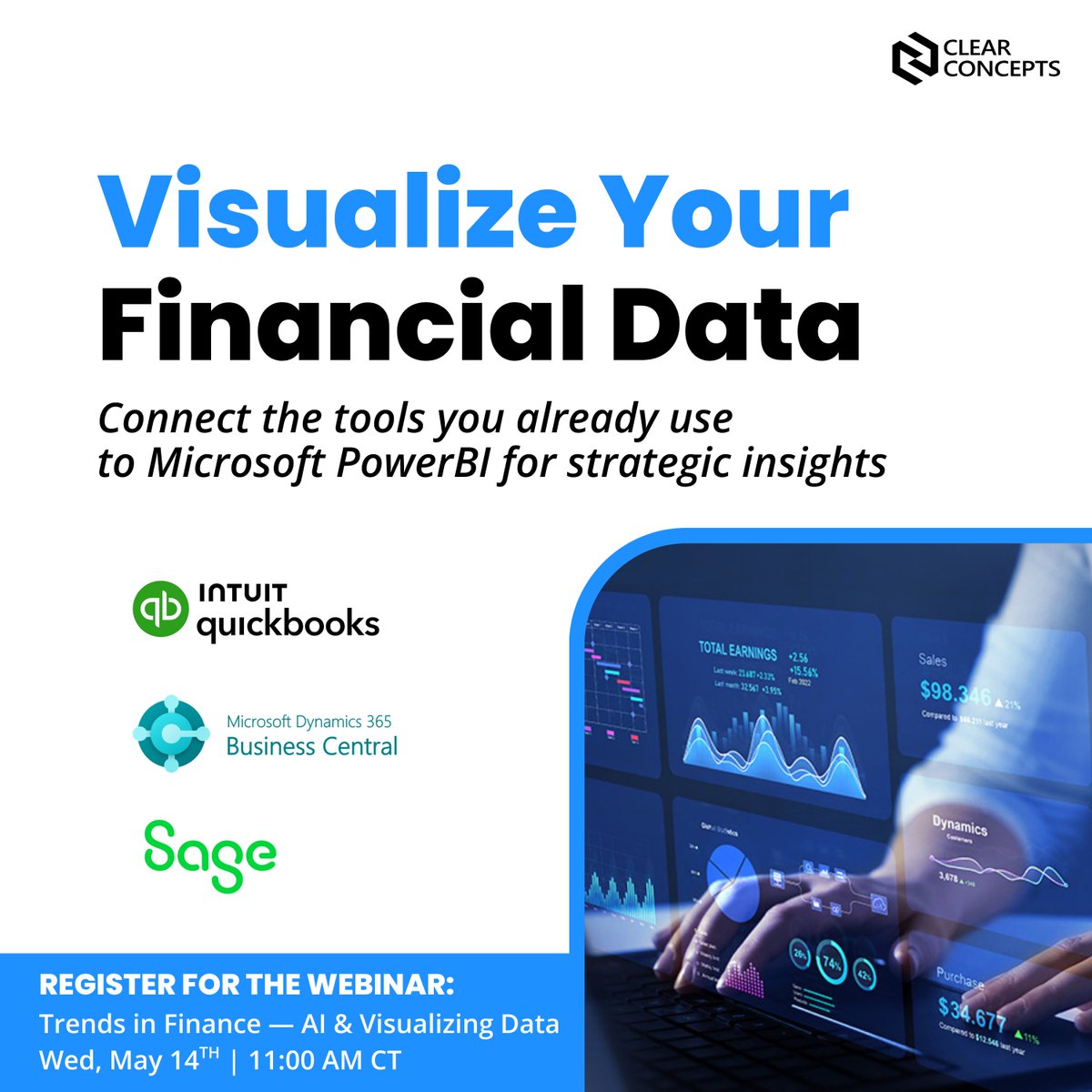 The #1 question CFOs ask us: Can I connect QuickBooks, Sage, or Business Central to Microsoft Power BI to visualize data and actually improve decision-making. The answer could reshape how your finance team works. hubs.ly/Q03lkQ1X0