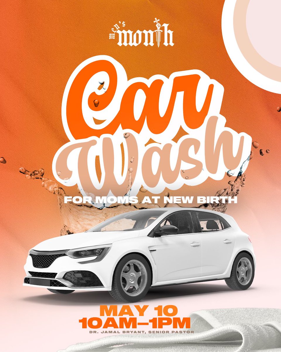 This Saturday at 10AM, our men are rolling up their sleeves and serving the community—one car at a time! 

Come get your car washed and support a brotherhood committed to service, excellence, and impact. 

See you there!