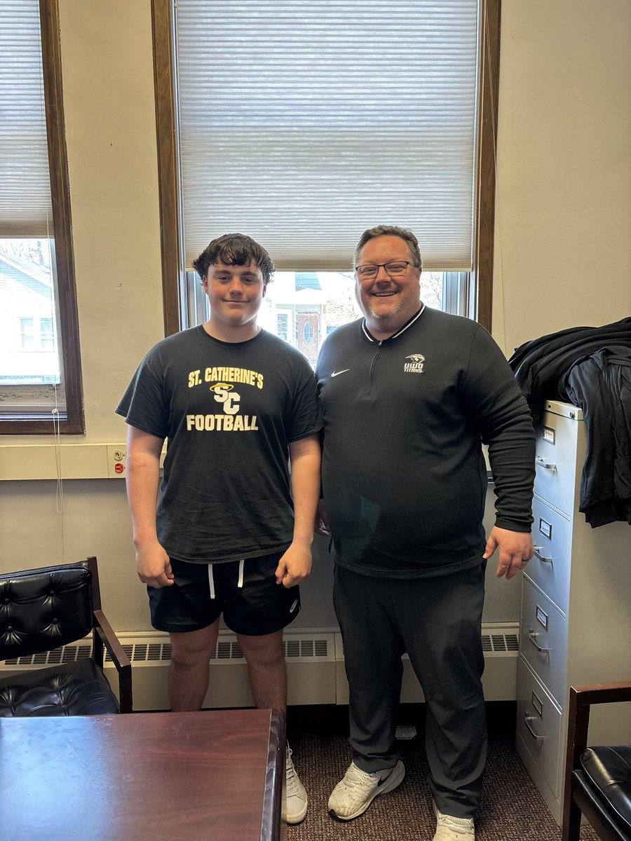 Nolan Pias 58 (@nolanpias) on Twitter photo #AGTG After a GREAT conversation with <a href="/Coach_Worsell/">Rich Worsell</a> at school today, I am extremely excited to announce that I have earned my first offer to play at the next level from <a href="/UWOFootball/">UW-Oshkosh Football</a>‼️#GoldStandard #O2HVE6AS #RIDEOUTS <a href="/StCatsFootball/">St. Cat's Football</a> <a href="/PeteyBananas/">Peter Jennings</a> <a href="/Sergott71/">Eli Sergott</a> <a href="/CoachJBRob/">Jack Robinson</a> #AGTG After a GREAT conversation with <a href="/Coach_Worsell/">Rich Worsell</a> at school today, I am extremely excited to announce that I have earned my first offer to play at the next level from <a href="/UWOFootball/">UW-Oshkosh Football</a>‼️#GoldStandard #O2HVE6AS #RIDEOUTS <a href="/StCatsFootball/">St. Cat's Football</a> <a href="/PeteyBananas/">Peter Jennings</a> <a href="/Sergott71/">Eli Sergott</a> <a href="/CoachJBRob/">Jack Robinson</a>