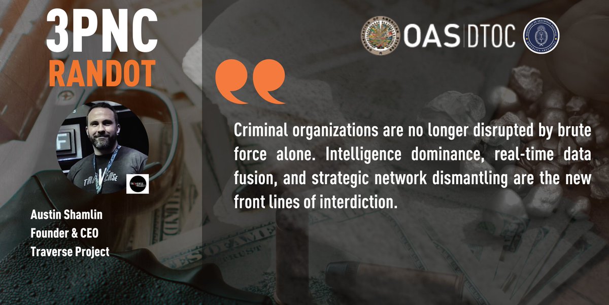 .<a href="/AustinShamlin/">Austin Shamlin</a>, Founder &amp; CEO of Traverse Project, at the 3rd meeting of national points of contact of the hemispheric mechanism #RANDOT