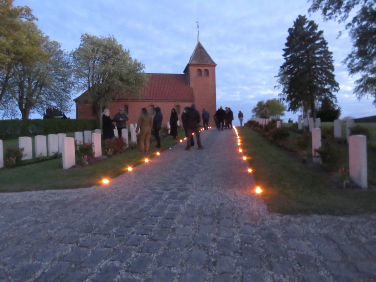 After the hundreds of spectators have left the 4th May Liberation Eve Ceremony in Svinø Churchyard, Denmark one who travelled from the UK to see <a href="/cwgc/">Commonwealth War Graves</a> War Grave dear to him explains, "we owe to them our freedom."