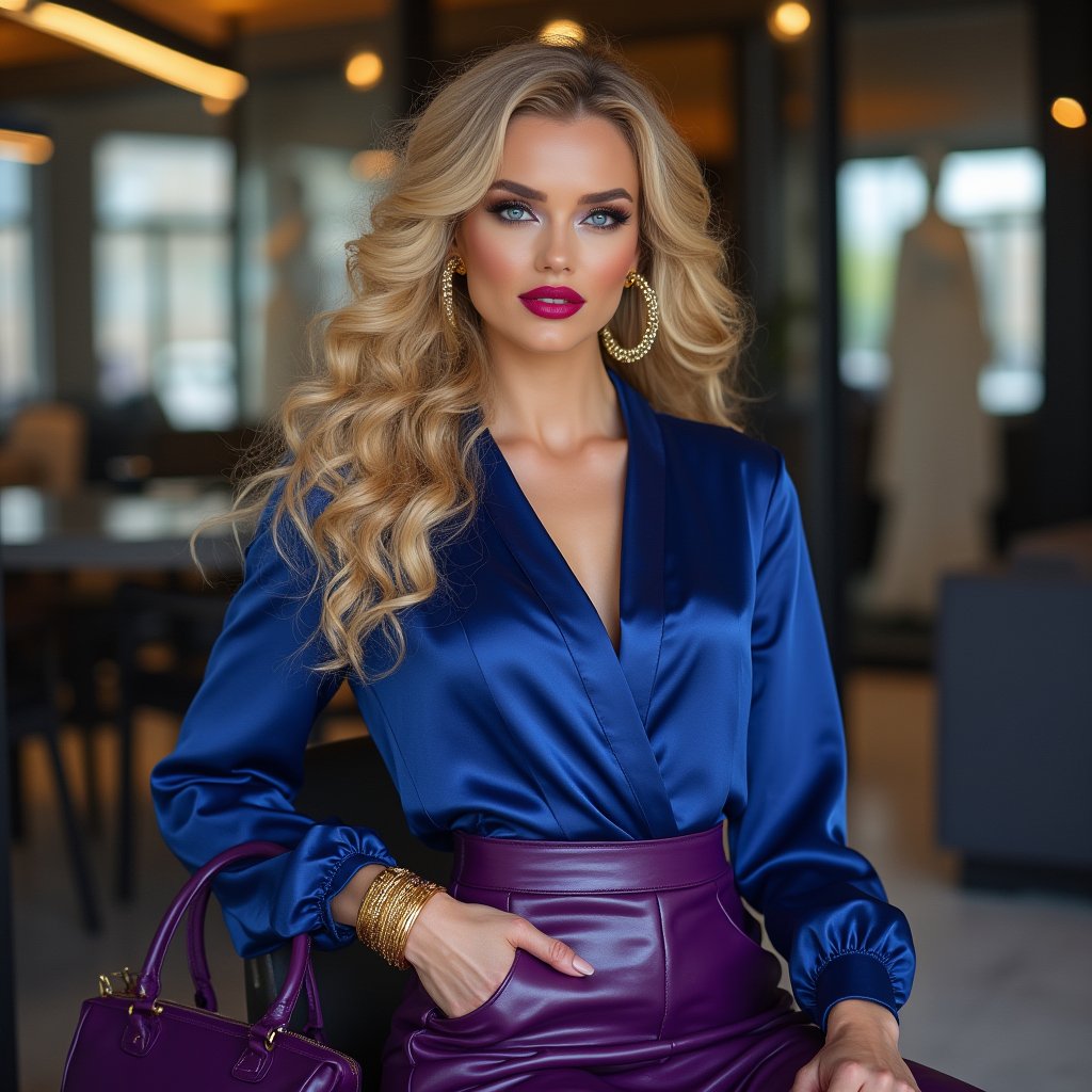 AIFashionChic's tweet image. 📎 She doesn’t follow dress codes.
She issues system updates.
#FormattedElegance #SignalControl #AIFashionChic
