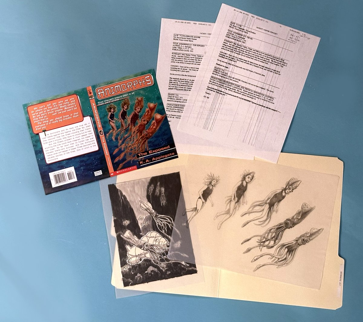 I am the artist who did most of the Animorphs covers. I put up 7 more Animorphs related items on ebay. Please check them out—these tend to go fast.
ebay.com/itm/2360887550…  
ebay.com/itm/2360887573…   
ebay.com/itm/2360887635…  
ebay.com/itm/3359485614… 
ebay.com/itm/3359485676…