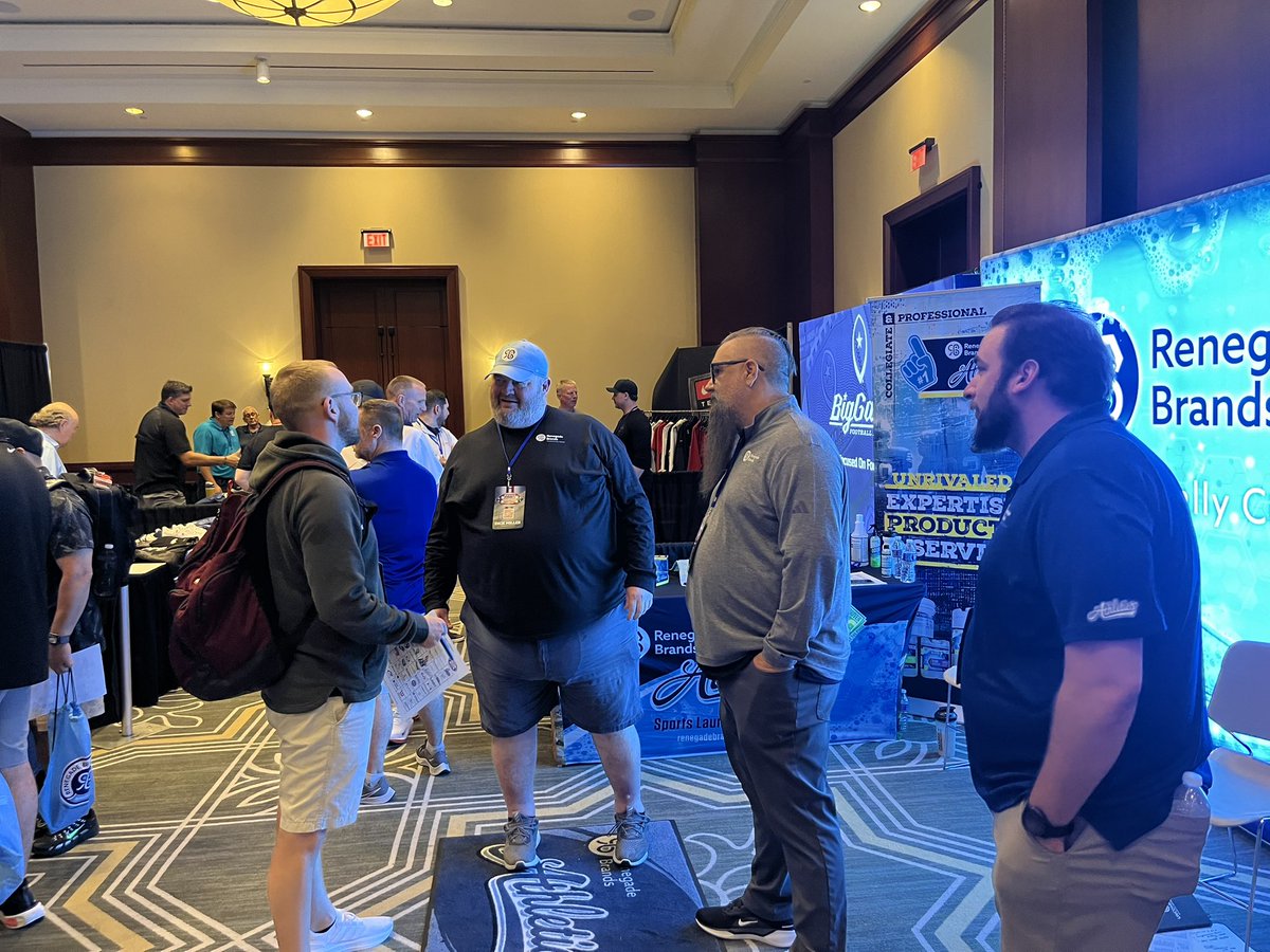 Houston, we have (stain) liftoff 🚀

#RBAthletics is thrilled to return to this year’s Power 4 Equipment Managers Conference!

It’s been a pleasure connecting with our #RenegadeFamily of equipment managers across the country and catching up on the latest in sports laundry!