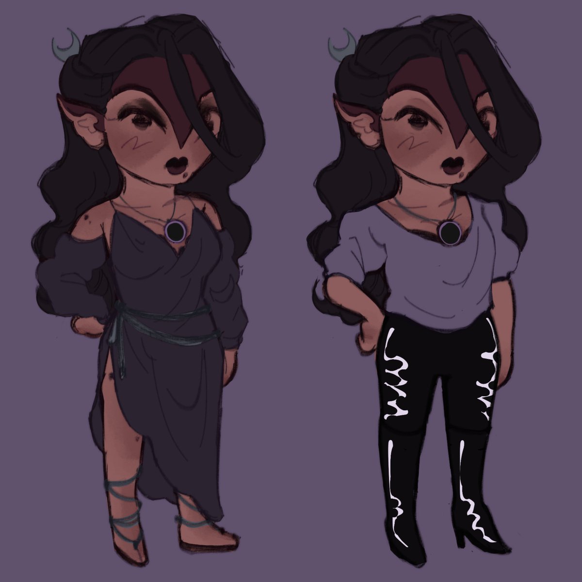 adamantaea's tweet photo. ⠀
⠀ref (maskless/pre-initiation armor) +
⠀additional outfit chibis. art by me  :-)
⠀ https://t.co/3exAEyJoLn