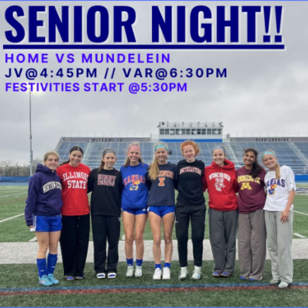 Lake Zurich High School Soccer (@lzhscornerkick) on Twitter photo Let's GOOOOOOO! show your support to your Senior Athletes, pack the stadium! <a href="/lzhsathletics/">LZHS Athletics</a> @lzhsgirlssoccer @lzhsseniors2025 <a href="/LZHSBEARS/">LZHS BEARS</a> Let's GOOOOOOO! show your support to your Senior Athletes, pack the stadium! <a href="/lzhsathletics/">LZHS Athletics</a> @lzhsgirlssoccer @lzhsseniors2025 <a href="/LZHSBEARS/">LZHS BEARS</a>