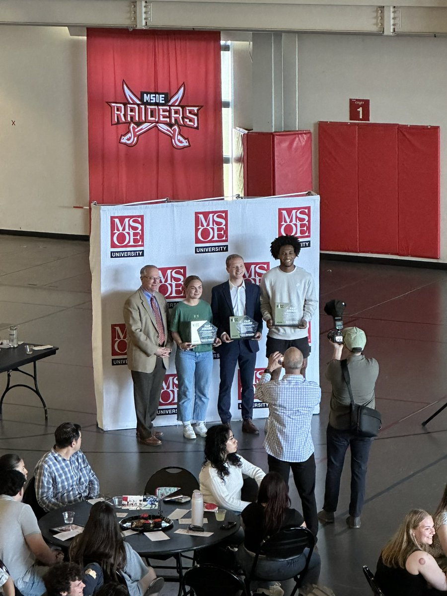 MSOEWSoc's tweet photo. Congrats to Emma Oster, Maggie Thillman, and Addison Spilman on their awards. Very proud of you all! https://t.co/x8ViLzLqkv