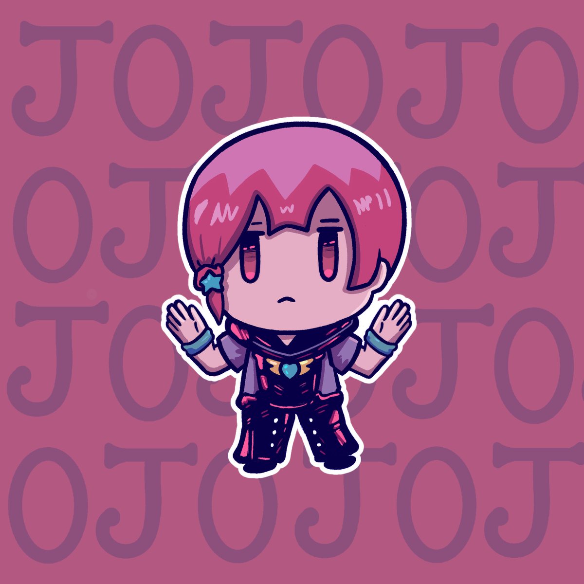 Catsofwar99's tweet photo. Jodio Joestar
#JoJosBizarreAdventure #JoJo https://t.co/d1NtnsBll7