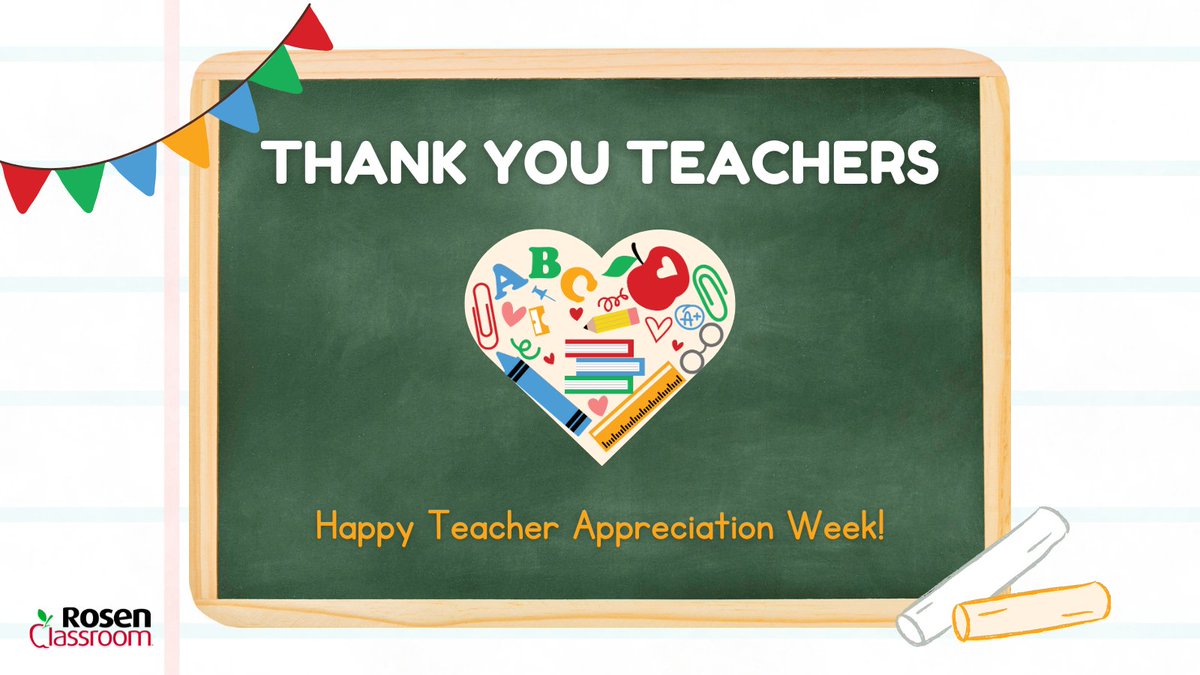 📚✨ Happy Teacher Appreciation Week! ✨📚

To the teachers who spark curiosity, build confidence, and grow lifelong readers—thank you. 💛

We're proud to support your classrooms with books that inspire young minds.

#ThankATeacher #TeacherAppreciationWeek #LiteracyMatters
