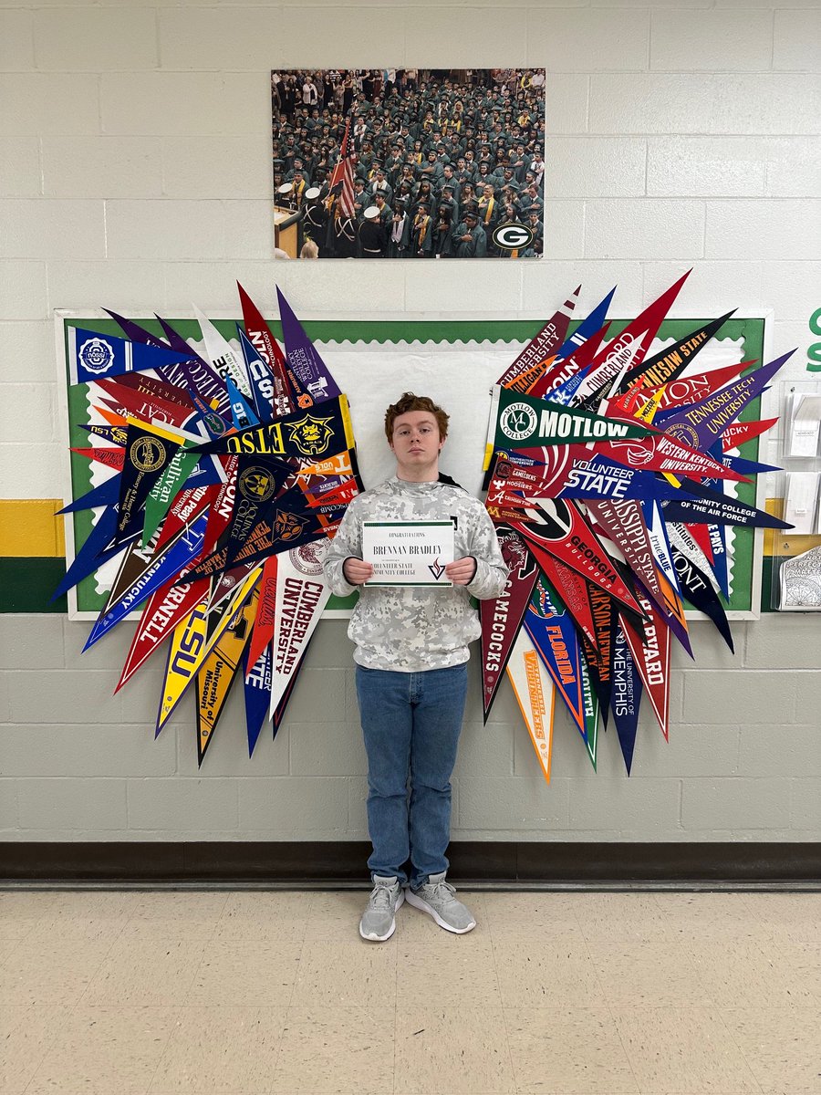 Congrats to Brennan Bradley on his commitment to Vol State!