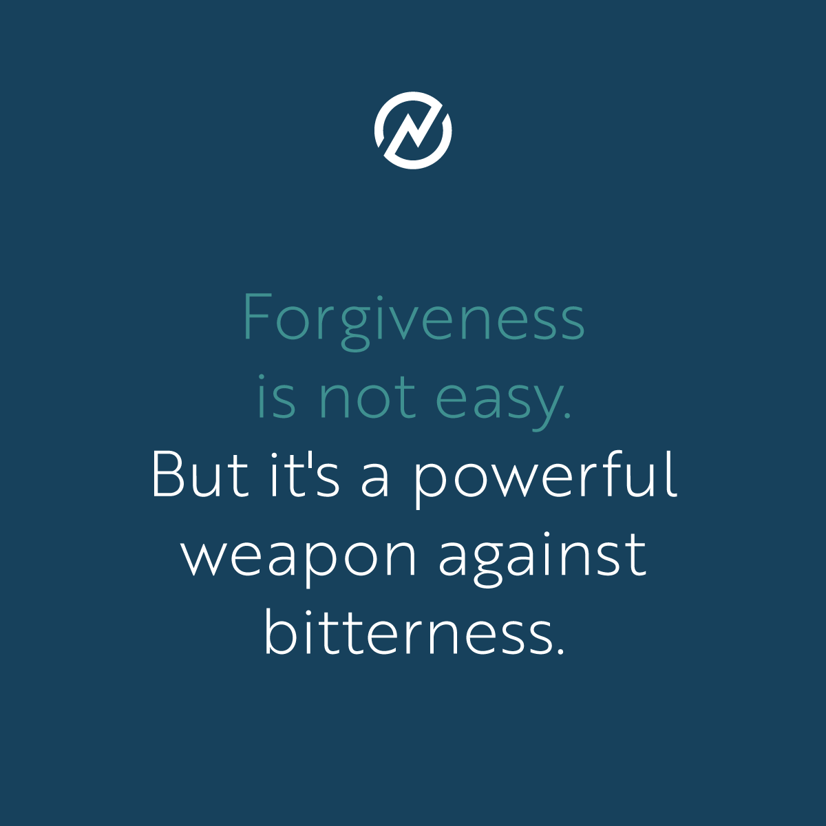 Never easy. But so necessary if we are to flourish spiritually the way God has for us.