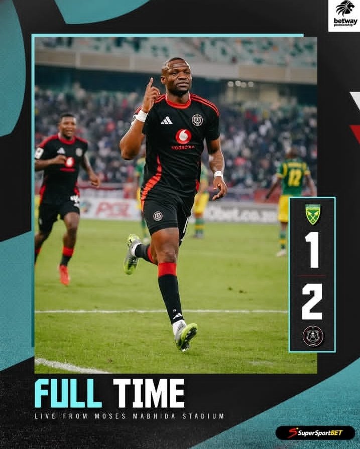 Mr. Nigerian Football (@ajsilvercfc) on Twitter photo FT: Golden Arrows 1-2 Orlando Pirates
Calling all Buccaneers ! Lets celebrate this massive three point before the Nedbank Cup Final !
Pirates are winning the League and the Nedbank Cup to complete the Treble ! ❤ FT: Golden Arrows 1-2 Orlando Pirates
Calling all Buccaneers ! Lets celebrate this massive three point before the Nedbank Cup Final !
Pirates are winning the League and the Nedbank Cup to complete the Treble ! ❤